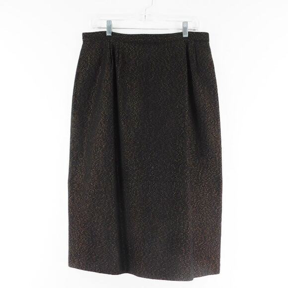 Wool Acetate Nylon Skirt with Lining Womens 16/17 - Picture 1 of 5